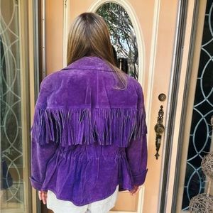 Jacket vintage fringe